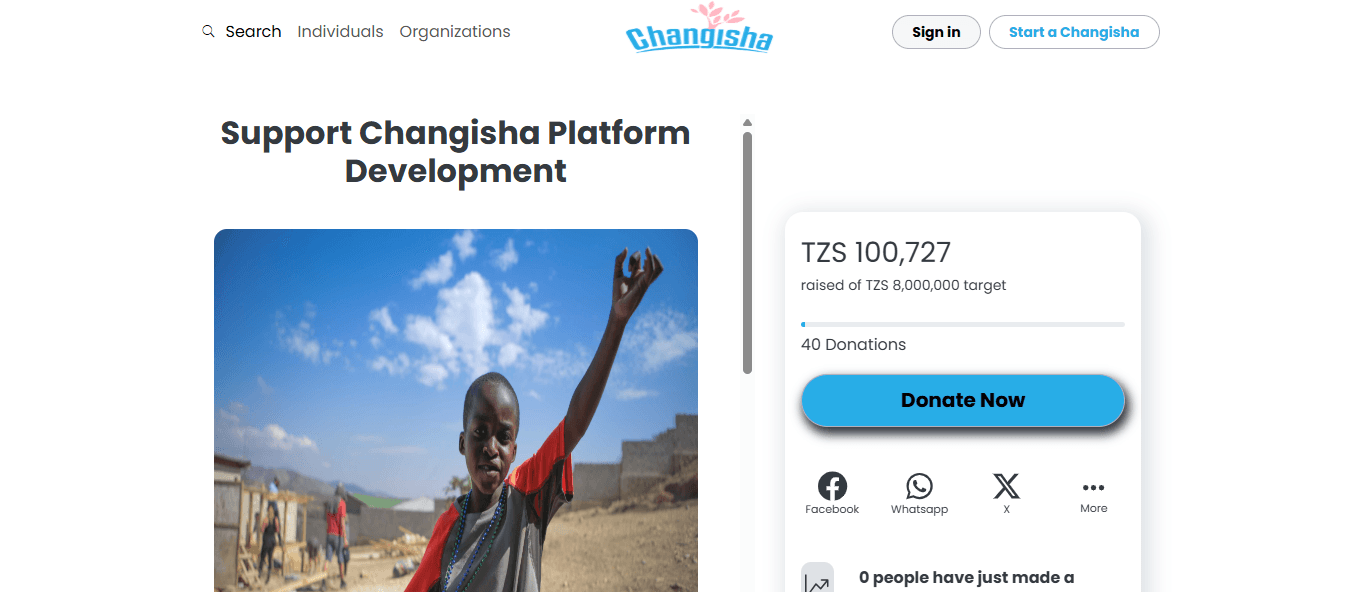 CHANGISHA App screenshot 4