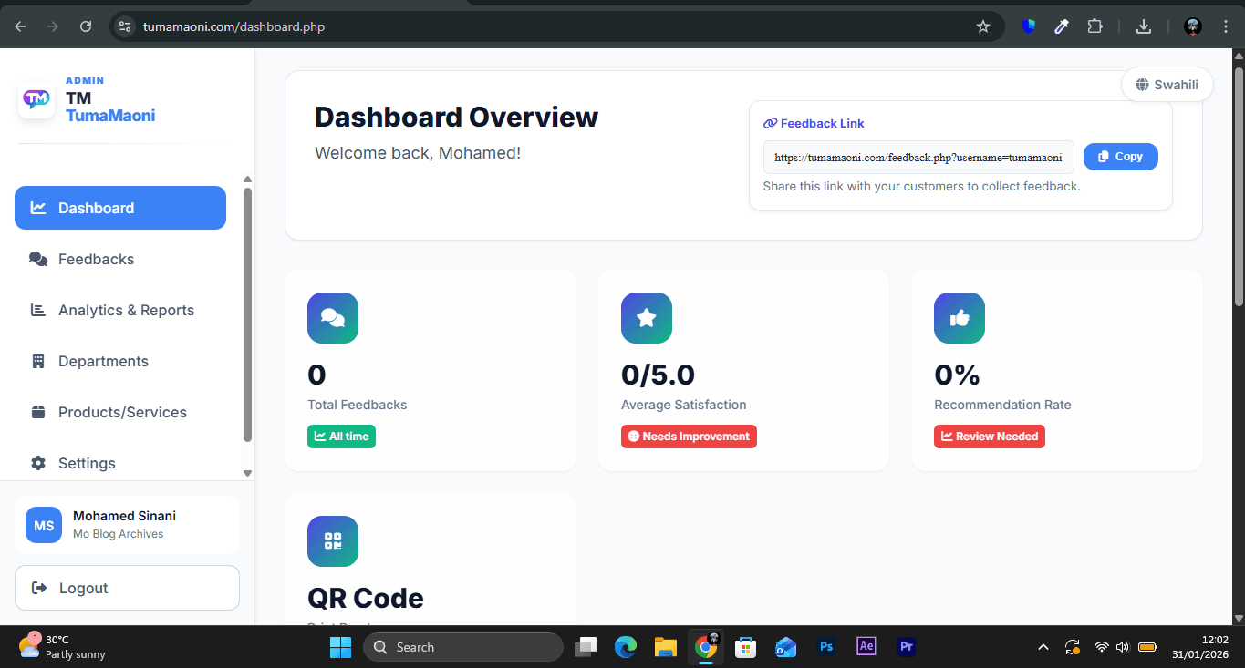 TumaMaoni screenshot 2