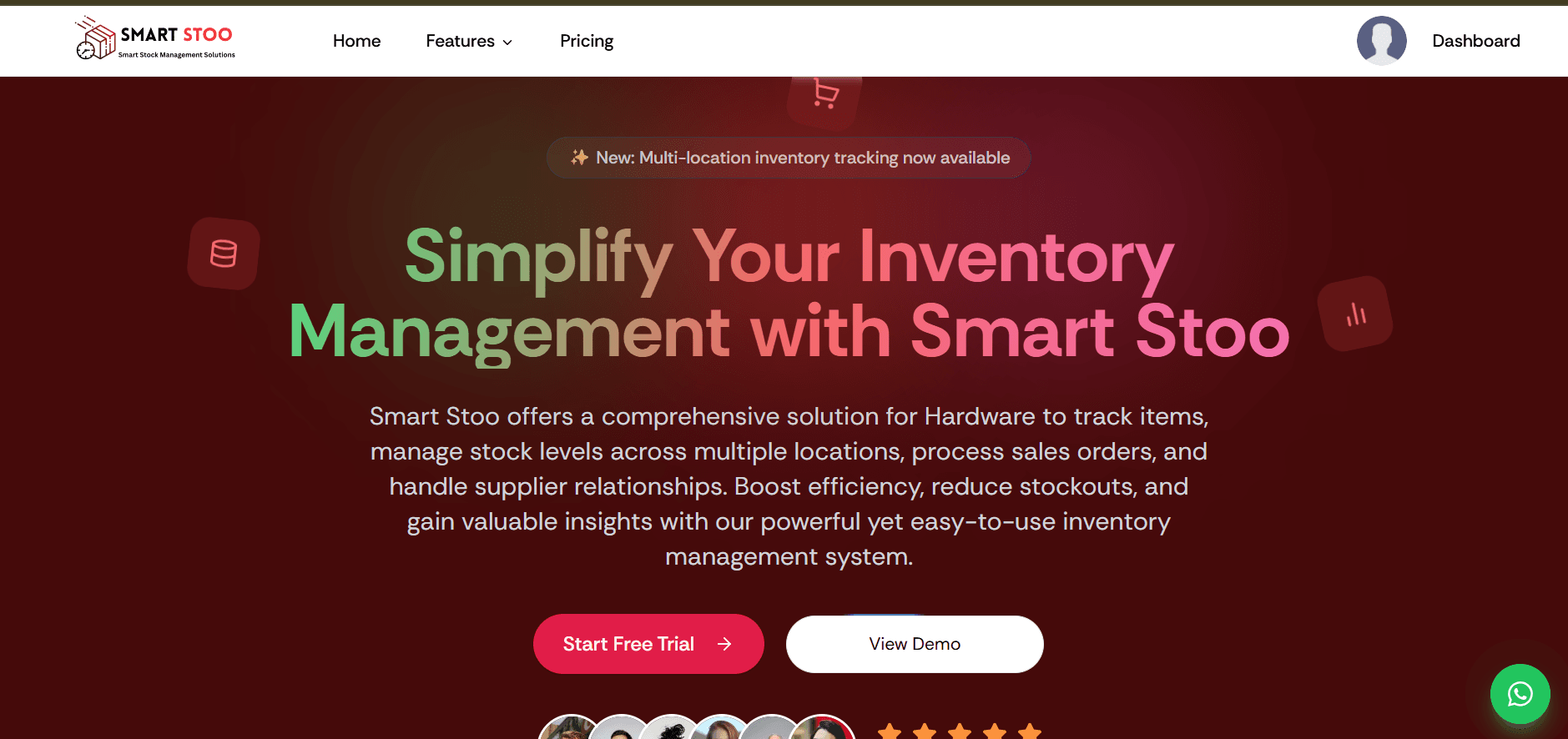 Smart Stoo Real-Time Inventory & Sales Management for SMEs screenshot 4