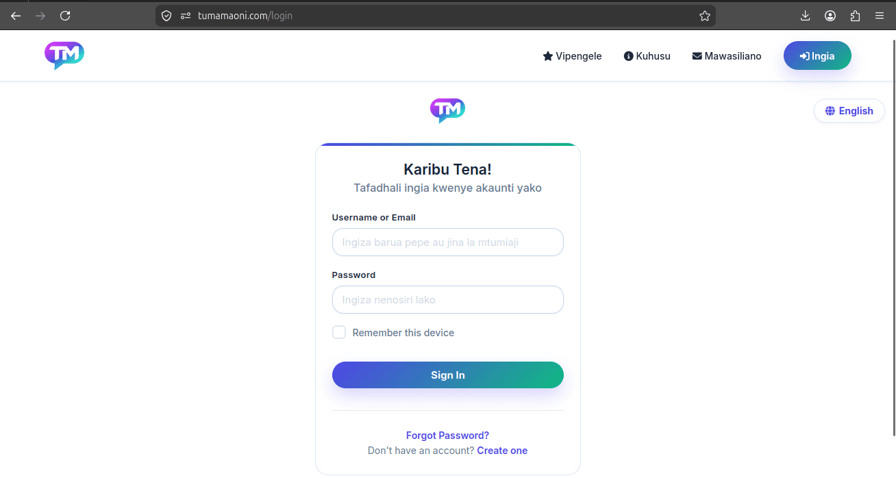 TUMAMAONI screenshot 2